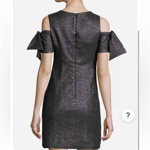Milly Women's Size 0 Black Metallic Cold Shoulder
Dress Msrp $575 NWOT - Picture 2 of 2